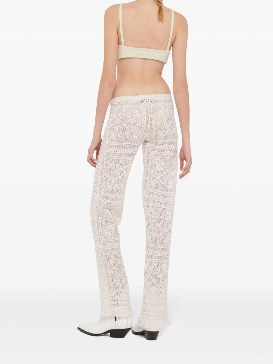 Cheap trousers Book the straight-keg Kiss Alanui Women by 0720